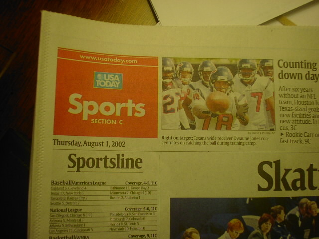 PHOTO COPIED AUG 1, 2002

THIS IS ANOTHER FINE CHRISTIAN FOOTBALL PLAYER